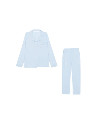 Aimer Long-Sleeve Classic Pajamas Set