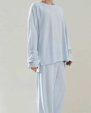 HUXI MEN Long-Sleeve Pajamas Set