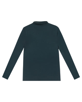 Aimer Renascent Coat Mock Neck Long-Sleeve Thermal Top