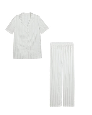 Aimer Short-Sleeve Trousers Homewear Set