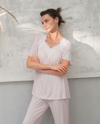Aimer Built-in Padded Pajamas Set