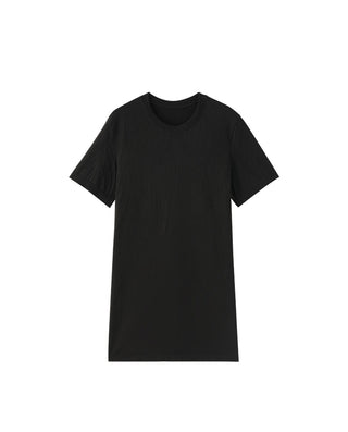 HUXI Smooth Short-Sleeve Nightgown