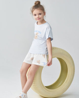 Aimer Kids Cool Feeling Modal T-Shirt For Girls