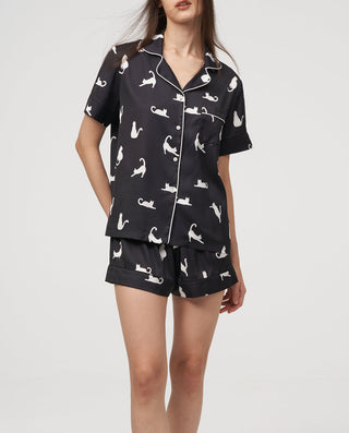 IMiS Short-Sleeve Pajama Set