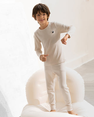 Aimer Kids Milk Base Layer Warmth Set For Boys