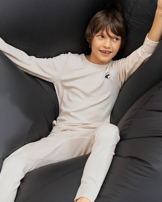 Aimer Kids Milk Base Layer Warmth Set For Boys