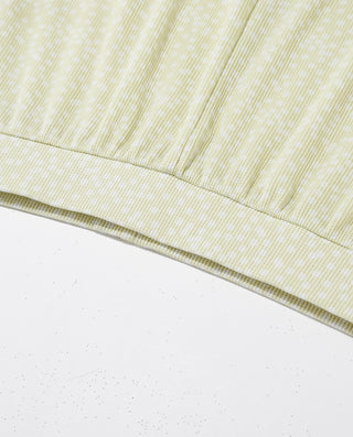 HUXI Soft Short-Sleeve Print Pajama Set