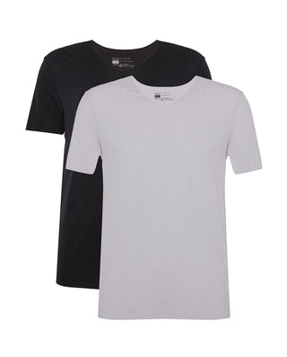 Aimer Men Modal Free Cut T-Shirt 2-Pack