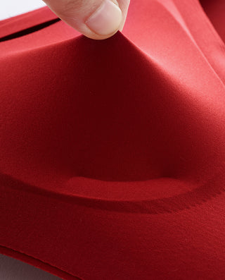 HUXI Red Bra Panty Set Gift Box