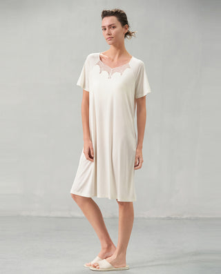 Aimer Cool-feeling Built-in Padded Nightgown