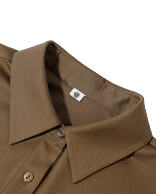 Aimer CHUANG Long Sleeves Cardigan Placket Women's Shirt