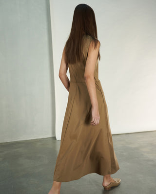 Aimer CHUANG Sleeveless A-line Long Dress