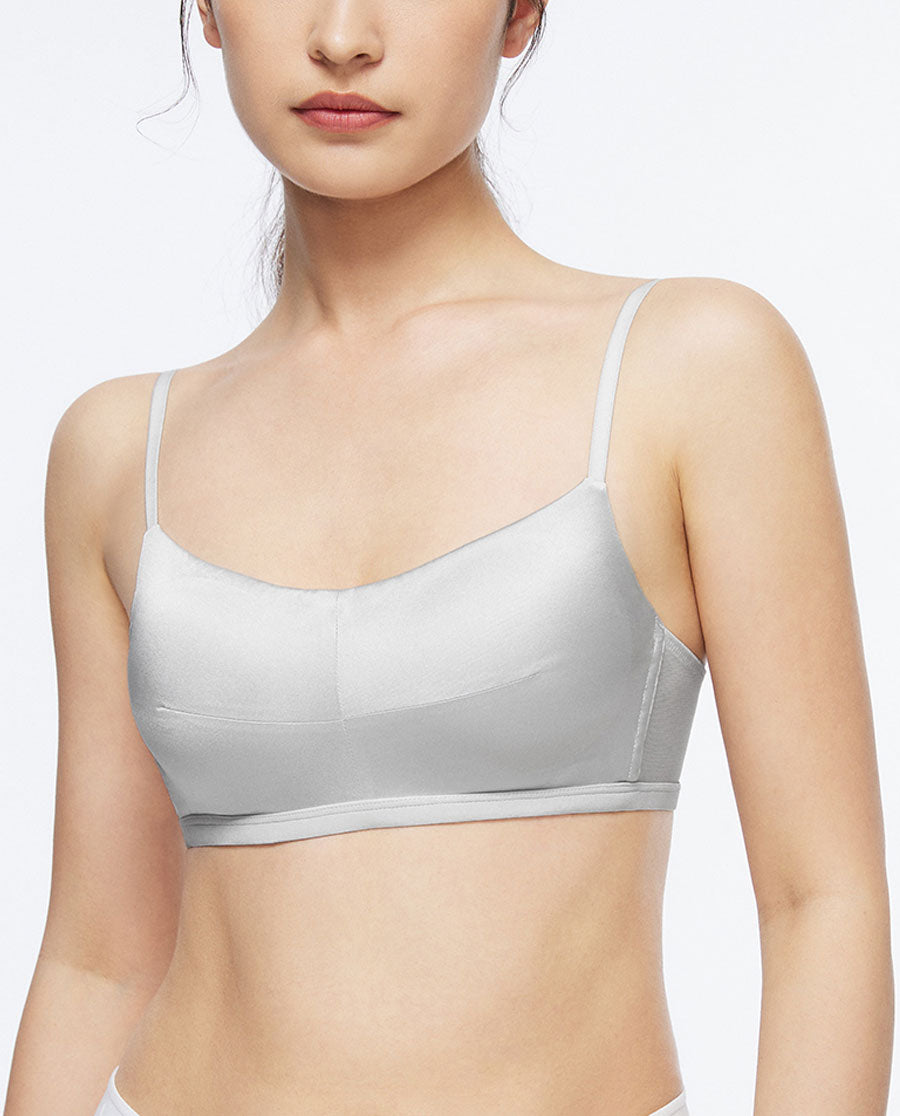 HUXI Wireless Silk Bra – Aimer