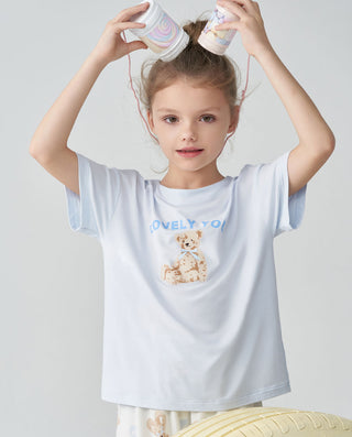 Aimer Kids 女孩酷感莫代尔 T 恤