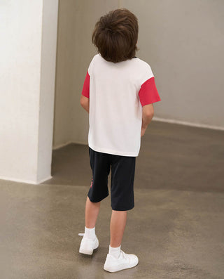 Aimer Kids Short-sleeved Homewear Set For Boys