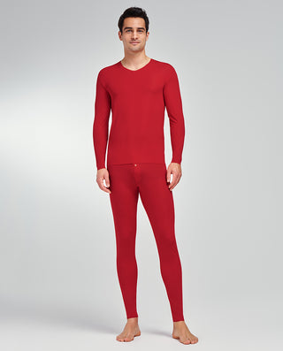 Aimer Men Modal  Seamless Thermal Underwear