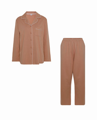 IMiS Long-Sleeve Cotton Pajama Set