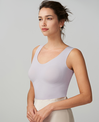 Aimer Milk Collection V-neck Thermal Underwear with Pad