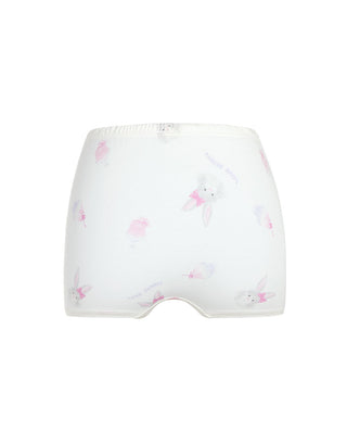 AIMER KIDS Soft Mid-waist Briefs Bowknot Print Boxers for Girls Modal  Panties AK123B632