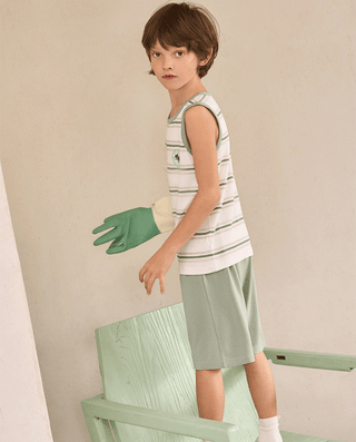 Aimer Kids Modal Top & Shorts Set For Boys