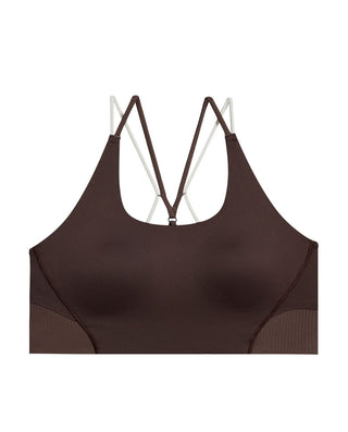 Aimer Criss-Cross Back Low Impact Sports Bra