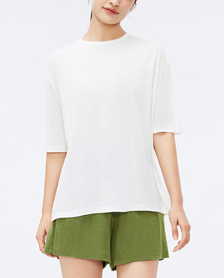 HUXI Short Sleeve Soft Pajama T-Shirt