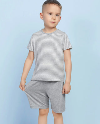 Aimer Kids Short-sleeve Pajamas Set