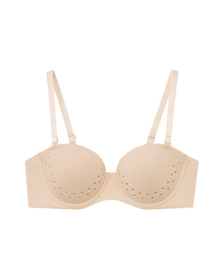 HUXI Soft Wire Breathable Unlined Bra
