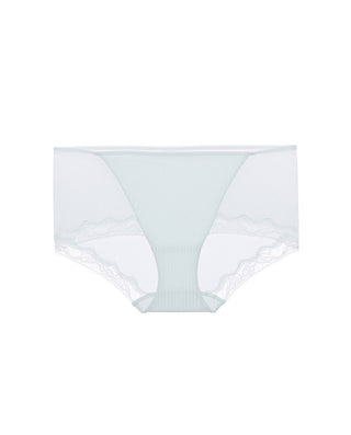 Aimer Seamless Mid-Waist Hiphugger Panty in Lace Detail