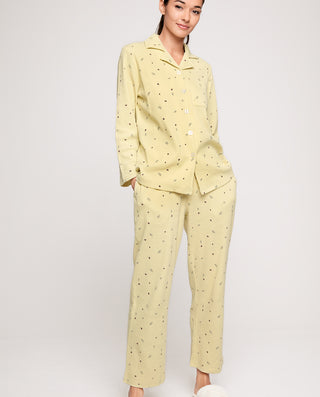Aimer Long-sleeve Cotton Pajama Set