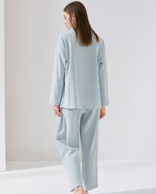 HUXI Long-sleeve Cotton Pajama Set