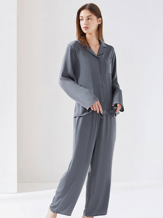 HUXI Soft Long-sleeve Pajama Set