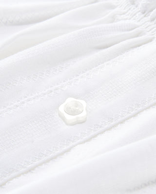 HUXI Cotton Short-Sleeve Chic Pajama Set