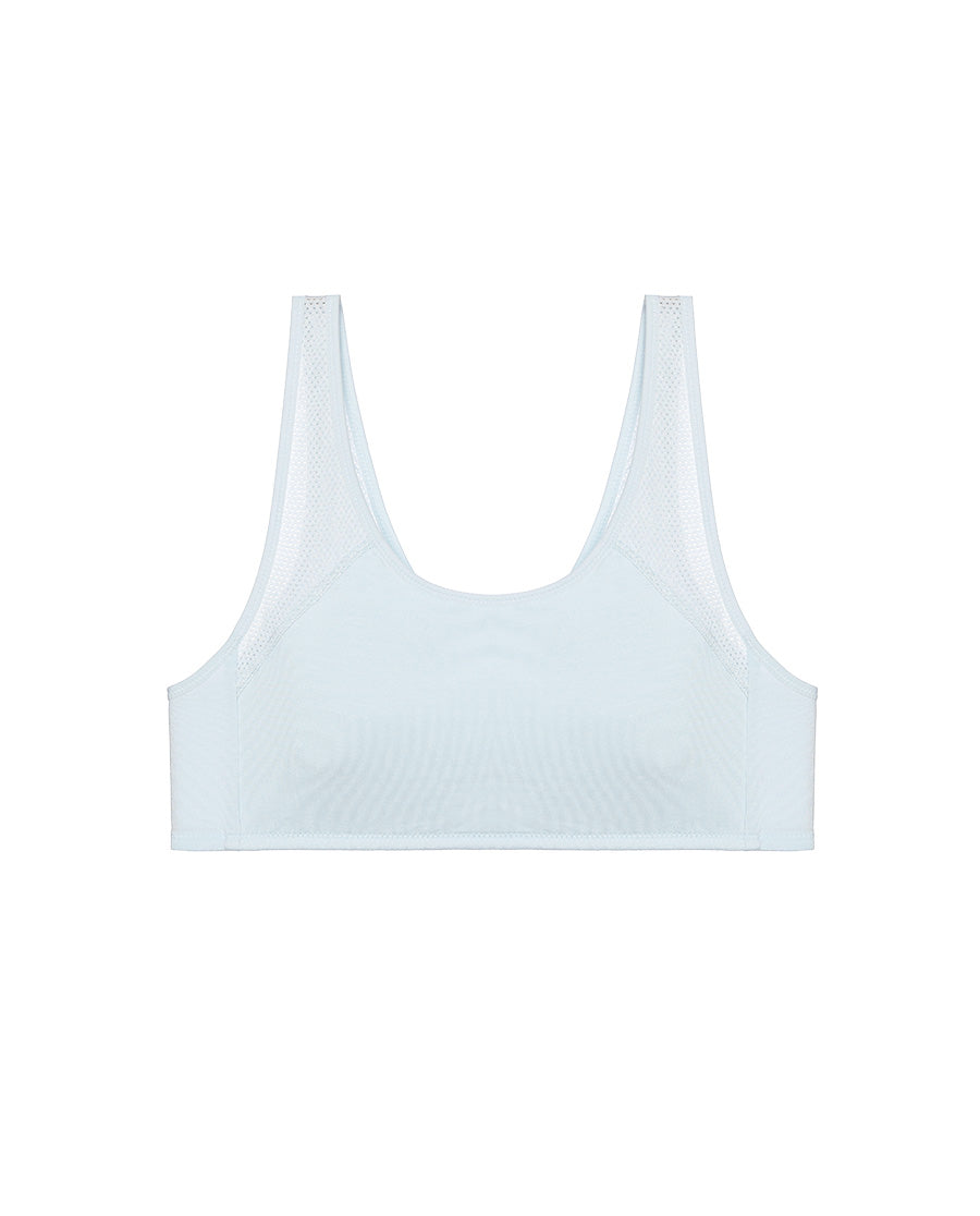 ▻☞Aimer Junior Underwear Women s Comfortable Sports Without Steel Ring 3/4  Cup Three-stage Bra AJ115