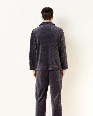 Aimer Men Long Sleeve Classic Pajamas Set