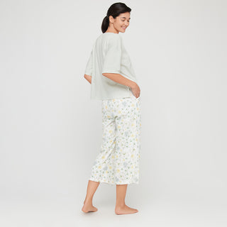 Aimer Soft  Short-Sleeve Pajama Set