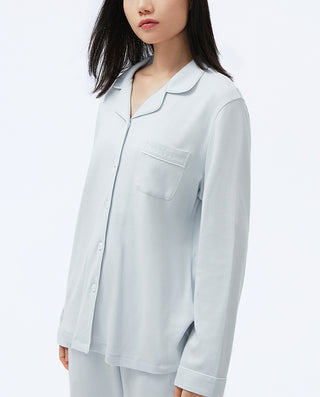 HUXI Cotton Long Sleeve Pajamas Set