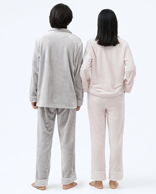 HUXI  Soft Flannel Pajamas Set