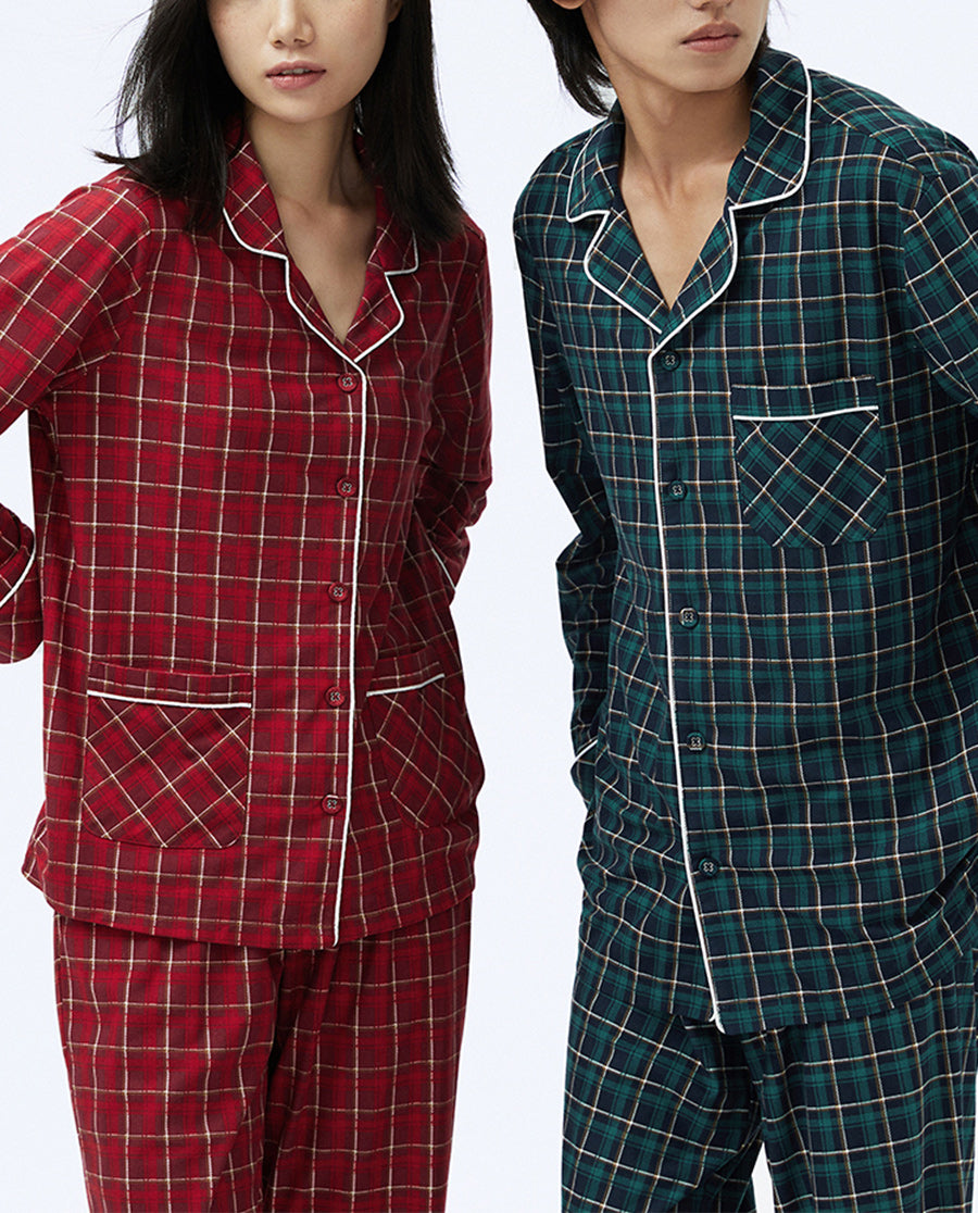 Aimer Medium Thickness Velvet Pajamas Set