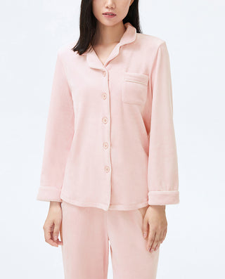 HUXI Women Long Sleeve Pajamas Set