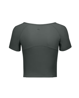 ROAD Short Sleeve V-neck Sports T-Shirt