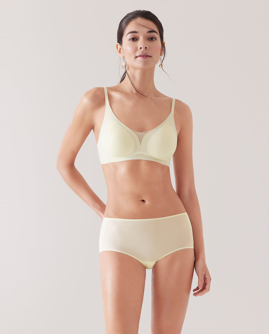 Aimerfeel bra underwear women's 65 bottom circumference with steel