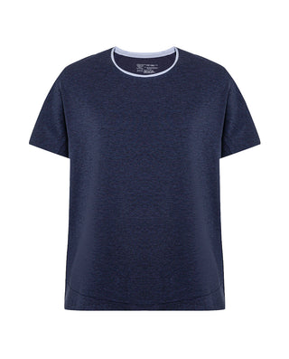 Aimer 男士莫代尔圆领睡衣衬衫，采用新型海藻面料