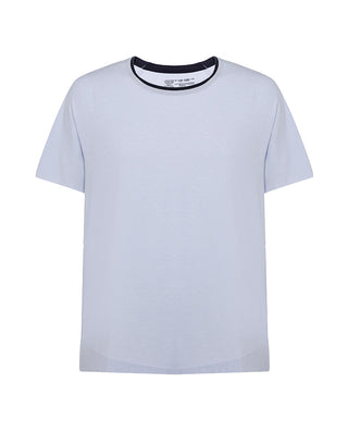 Aimer 男士莫代尔圆领睡衣衬衫，采用新型海藻面料