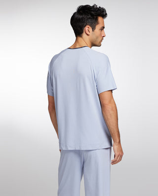 Aimer Men Long Sleeve Pajamas Shirt